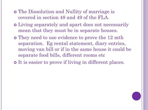 Ppt Chapter 6 Dissolution Of Marriage Powerpoint Presentation Free