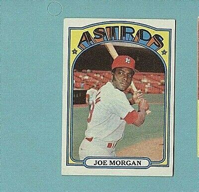 1972 Topps Joe Morgan Houston Astros 132 VG EBay