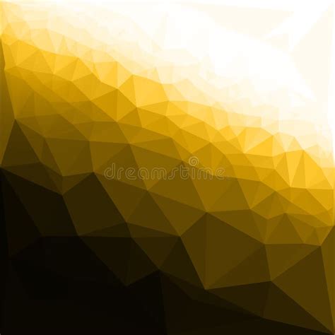 Yellow Abstract Triangle Concept Stock Illustration Illustration Of