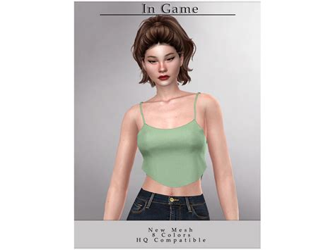 The Sims Resource Crop Top T 477