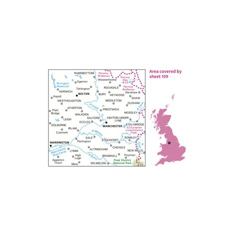 OS Landranger - Map 109 - RallyResults Shop