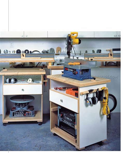 Multifunction Power Tool Cabinet Plans • Woodarchivist