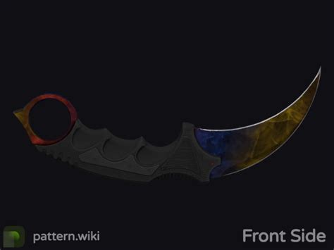 Karambit | Marble Fade - pattern.wiki