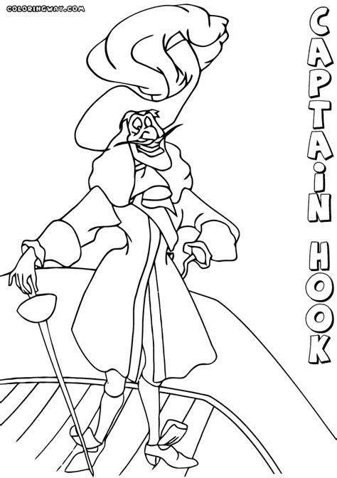 Captain Hook Coloring Pages Coloring Pages To Download And Print