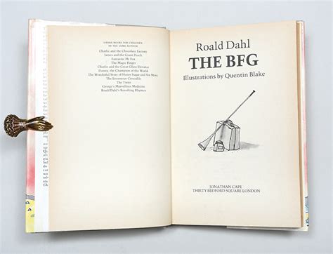 The BFG. Illustrations by Quentin Blake. by DAHL, Roald.: (1982 ...