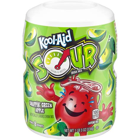 Kool Aid Sours Green Apple Powdered Drink Mix Buehlers