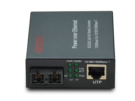 Aptek Ap Poe Gigabit Poe Media Converter Media Converter An