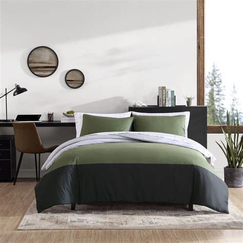 Eddie Bauer Skyline Stripe Reversible Green Comforter Set And Reviews Wayfair