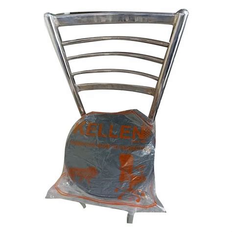 Silver Paint Coated Stainless Steel Office Chair At Rs 700 In Chandigarh