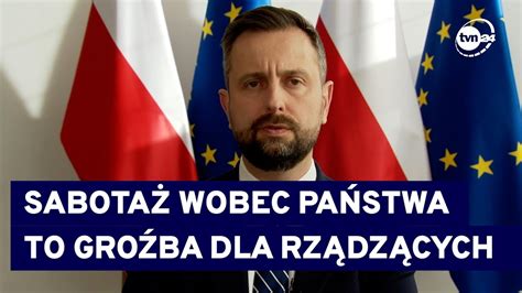 Kosiniak Kamysz Odni S Si Do Zamachu Na Premiera S Owacji Tvn