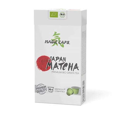 MAGIC CAPS Matcha Kapseln Nespresso Kompatibel Kaufen TeeZyt Ch