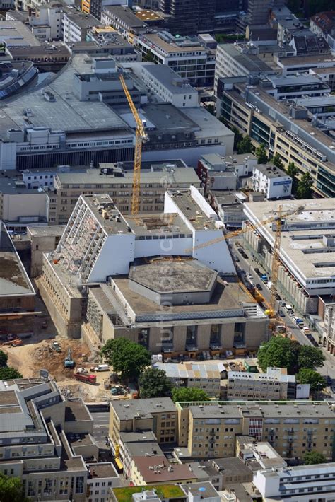 K Ln Von Oben Baustelle Zum Umbau Und Sanierung Des Schauspielhaus