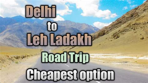 How To Reach Leh Ladakh From Delhi Youtube