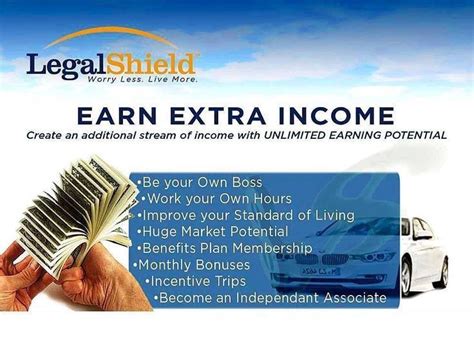 Earn Extra Income Promoting Legalshield And Idshield Legalshield