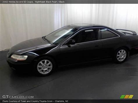 2002 Honda Accord Se Coupe In Nighthawk Black Pearl Photo No 62169136