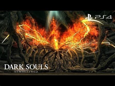 Dark Souls Remastered Łoże Chaosu Bed of Chaos Boss Fight YouTube