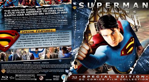 Superman Returns Movie Blu Ray Custom Covers Superman Returns Dc