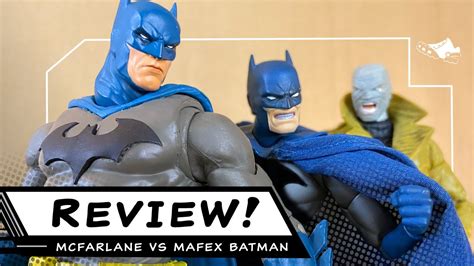 Mcfarlane Vs Mafex Batman Hush Speed Review Youtube