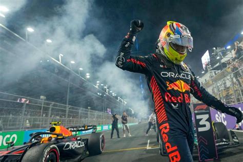 GP D Arabie Saoudite Les Red Bull De Sergio Perez Et Max Verstappen