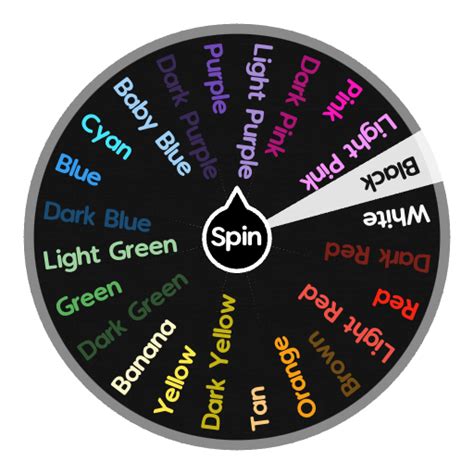 Color Wheel | Spin the Wheel - Random Picker