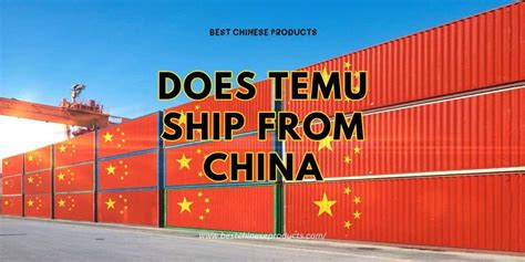 Does Temu Ship from China | Exploring Temu's Shipping Process 2023 ...