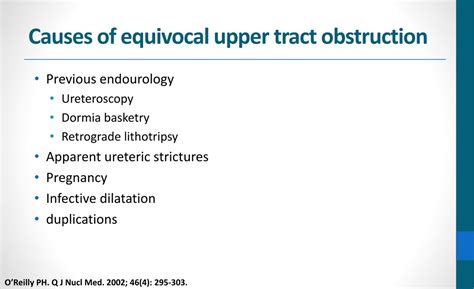 Ppt Management Of Upper Urinary Tract Obstruction Powerpoint Presentation Id 8881917