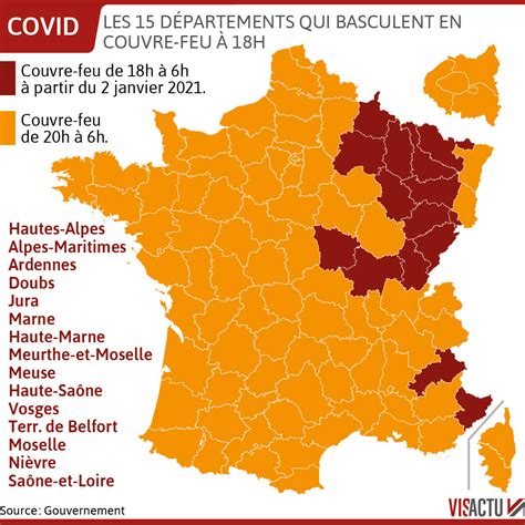 Coronavirus Couvre Feu Heures Ces D Partements Qui Devraient