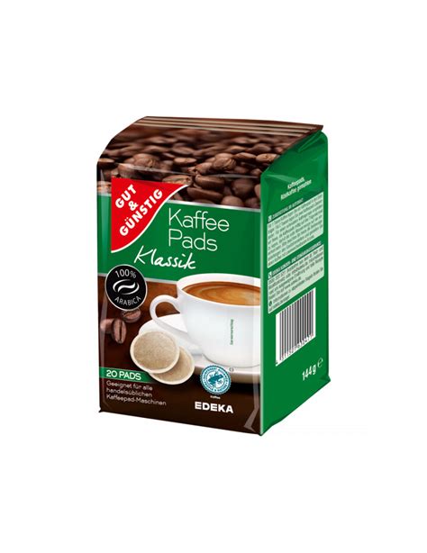 Gut Günstig Kaffeepads Klassik 144g