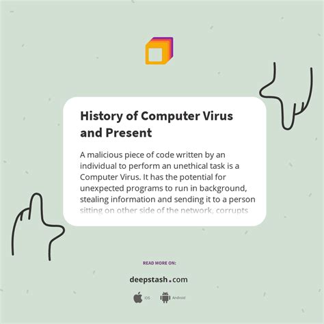 History of Computer Virus and Present - Deepstash