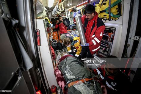 Hakan Yasinoglu Around 45 Year Old Is Rescued Under The Rubble Of A