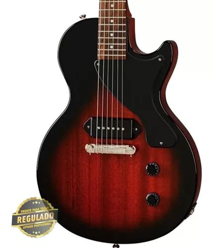 Guitarra EpiPhone Les Paul Junior Vintage Sunburst Regulada