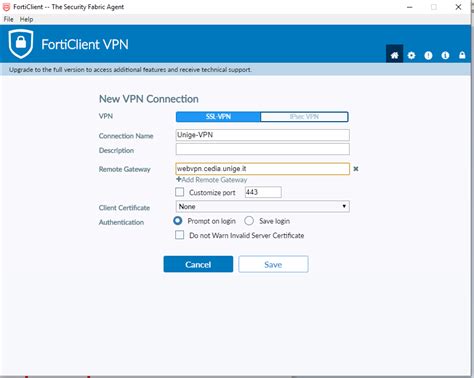 Istruzioni Per Accesso Alla Vpn Accesso Remoto Servizi Informatici