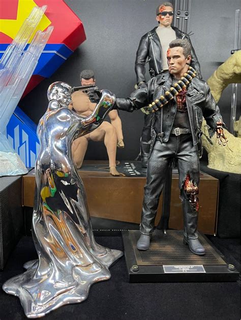 Hot Toys Dx13 The Terminator 2 Custom Figures Hobbies And Toys Toys And Games On Carousell