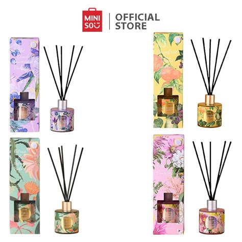 Miniso Botanical Garden Series Reed Diffuser Violet Overture Ginger