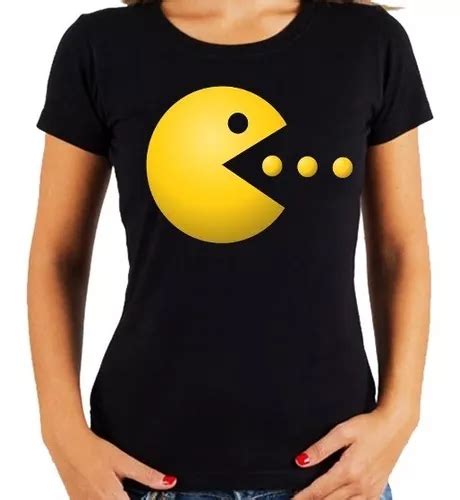 Playera Camiseta Pacman Fantasmas Retro Moda S Regalo Mercadolibre