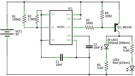 Simple Ir Transmitter Circuit Diagram - Circuit Diagram