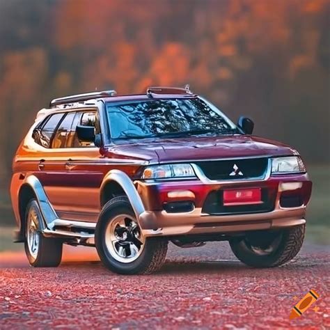 2001 Mitsubishi Montero Sport Xs Red