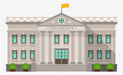 university building college vector design images university icon