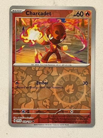 Charcadet Reverse Holo Ungraded Pokemon Scarlet Violet