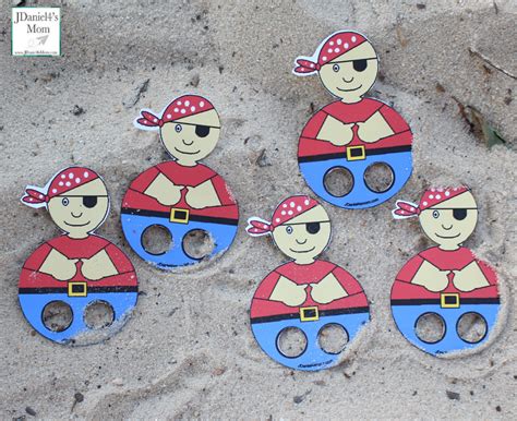 Five Little Pirates Pirate Craft And Printable