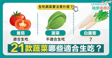 【蔬菜營養】蔬菜生食會中毒？一文看清哪些蔬菜可生吃 不宜生吃！