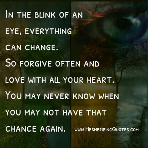 Blink Of An Eye Quotes. QuotesGram