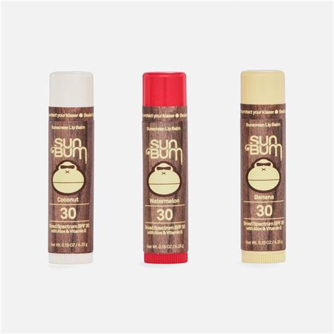 Hsa Eligible Sun Bum Lip Balm Spf 30 0 15 Oz 3 Pack Hsa Eligible