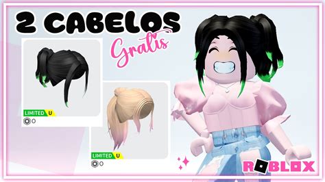 Como Pegar Cabelos Gratis Limited No Roblox Youtube