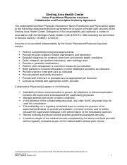 Collaborative Prescriptive Authority Agreement Doc Sterling Area