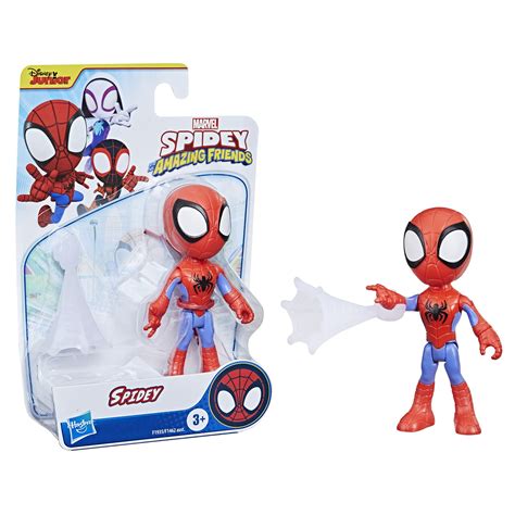 Spider-Man Marvel Spidey And His Amazing Friends Spidey Hero Figure, 4 ...