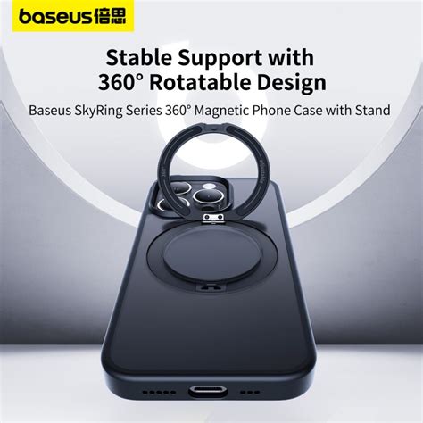 Baseus Iphone 15 Pro Max Magnetic Phone Case Cyberloop Series Baseus