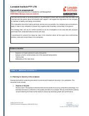 BSBHRM604 Summative Assessment KayoIio 21 24 Pdf Lonsdale Institute