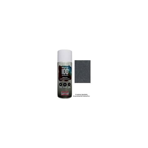 Smalto Spray Acrilico Antichizzante Arexons Grafite Ml