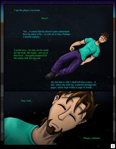 Minecraft The Awakening Pg01 By Tomboy Comics On Deviantart